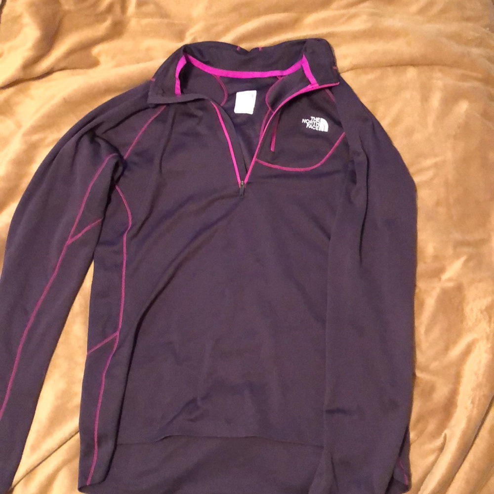 North face quarter zip